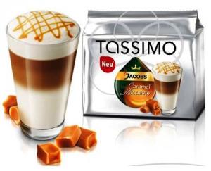 Capsule cafea Tassimo Jacobs Latte Macchiato Caramel