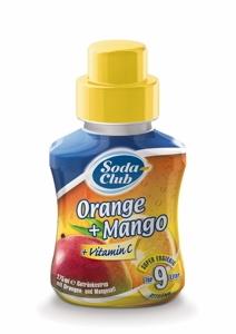 Aroma sirop Soda Club Portocale si Mango 375 ml