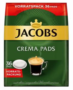 Paduri cafea Jacobs Crema 36 buc
