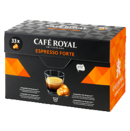 CAFE ROYAL Espresso Forte compatibile Nespresso, 33 capsule