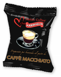 Capsule cafea Italian Coffee Caffe Macchiato compatibile Lavazza Point