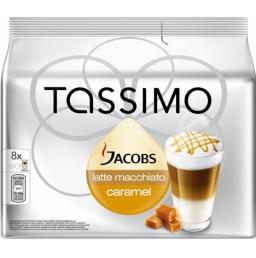 Tassimo Jacobs Latte Macchiato Caramel, 2 x 8 capsule