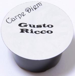 Capsule cafea Italian Coffe Carpe Diem Gusto Ricco compatibile Lavazza Blue