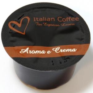 Capsule cafea Italian Coffe Crema e Aroma compatibile Lavazza Blue