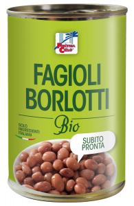 Fasole Borlotti bio 400g