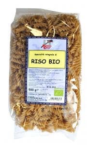 Paste bio Fusilli din orez integral 500g