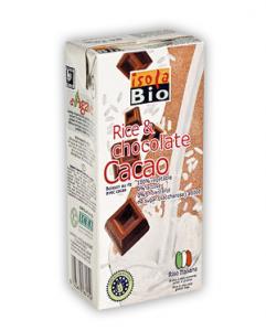 Bautura bio din orez, cacao si calciu (lapte vegetal)