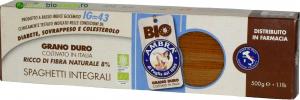 Paste bio Spaghete din grau integral 500g