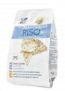 Snack triunghiular bio din orez (fara gluten, fara drojdie) 100g