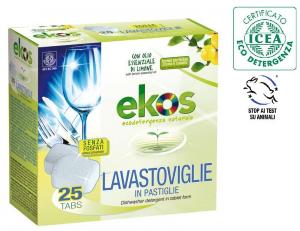 Tablete ECO pentru masina de spalat vase Ekos 25buc - 500g