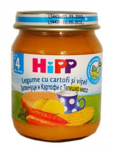 HiPP Bio Vitel cu legume si cartofi