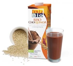Lapte vegetal bio din orez, quinoa si cacao (fara lactoza) 1L
