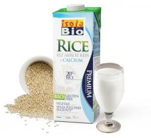 Bautura bio din orez cu calciu Isola Bio 1000 ml (fara gluten)