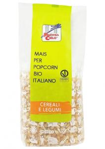 Porumb bio pentru floricele (popcorn) 500g (produs vegan)