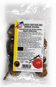 Ciuperci Shiitake bio (uscate) 50g