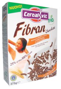 Cereale bio Fibran cu ciocolata (tarate) 375g