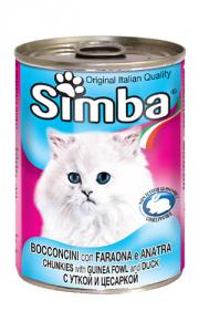 Pachet Simba Pisica cu Rata 6x415g