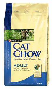 Cat Chow Pisica Adult Ton si Somon 15kg