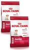 Pachet economic royal canin medium junior 2x15kg + container cadou