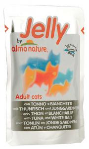DELISTAT Jelly Cat Carne de Ton si Peste Alb 70g