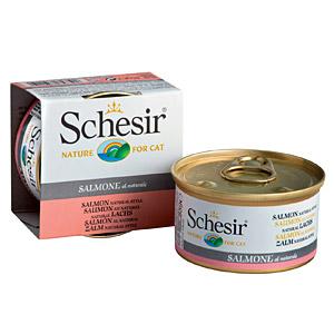 Schesir Cat Conserva Somon Natural 85g