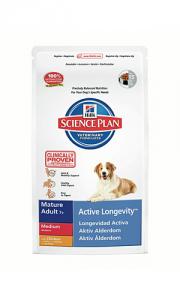 Hill’s SP Canine Active Longevity Mature Adult 7+ Medium cu Pui 1kg