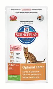 Hill’s Science Plan Feline Optimal Care Adult cu Iepure 400g