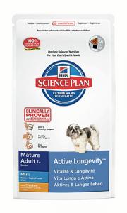 Hill’s SP Canine Active Longevity Mature Adult 7+ Mini cu Pui 3kg