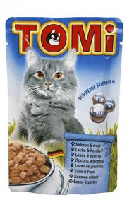 Pachet Pliculete Tomi Cat Somon si Pastrav 12x100g