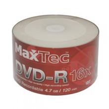 MaxTec DVD-R full printabil alb mat