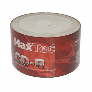 MaxTec CD-R full printabil alb mat