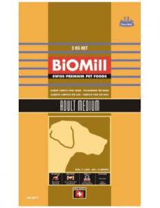 Biomill Adult Medium 15 Kg-mancare biomill pentru caini adulti