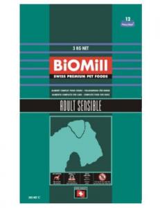 Biomill Adult Sensible 15 Kg-mancare pentru caini sensibili