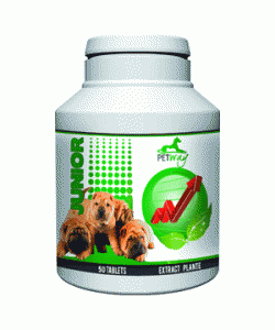 PetWay Junior-vitamine pentru caini juniori