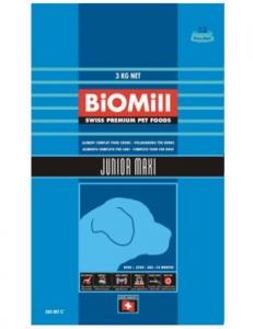 Biomill Junior Maxi 15 Kg-hrana caini juniori de talie mare
