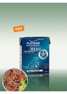 Platinum Meniu Pui si Peste 375g x6