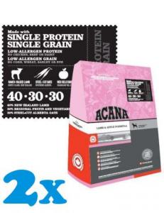 Acana Lamb &amp; Apple 18 Kg x2-acana miel si mar