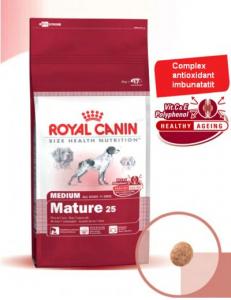 Royal Canin Medium Mature 8 Kg-hrana pentru caini maturi