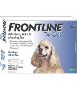 Frontline Caine M-Spot On-solutie antipurici caini (10-20kg)