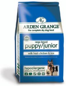 Arden Grange  Junior Large Breed 15 Kg-195lei hrana caini hipoalergenica Maxi Ju