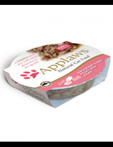 Applaws Cat Bol cu Ton si Crabi 60g X10buc