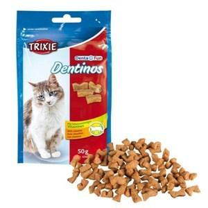 Delicatese pentru pisici DentaFun Dentinos cu Vitamine 50g