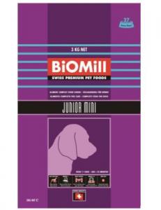 Biomill Junior Mini 7.5 Kg-hrana uscata pentru catei de talie mica