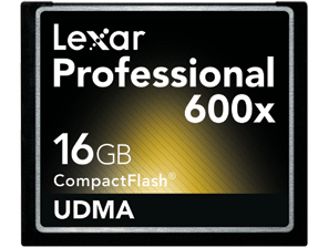 Compact Flash Lexar 600X 16GB