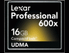 Compact flash lexar 600x 16gb