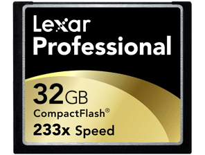 Compact Flash Lexar 233x 32GB