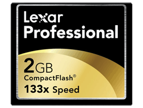 Compact Flash Lexar 133X 2GB