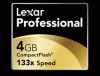 Compact flash lexar  133x 4gb
