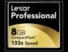Compact flash lexar 133x 8gb