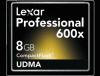Compact Flash Lexar  600X 8GB